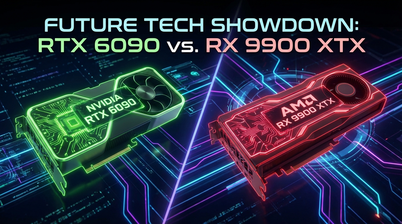 2026년 게이밍 그래픽카드 끝판왕 대결: RTX 6090 vs RX 9000 시리즈 성능 완벽 분석 및 구매 가이드